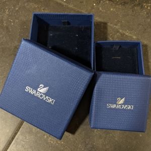 Swarovski boxes x2